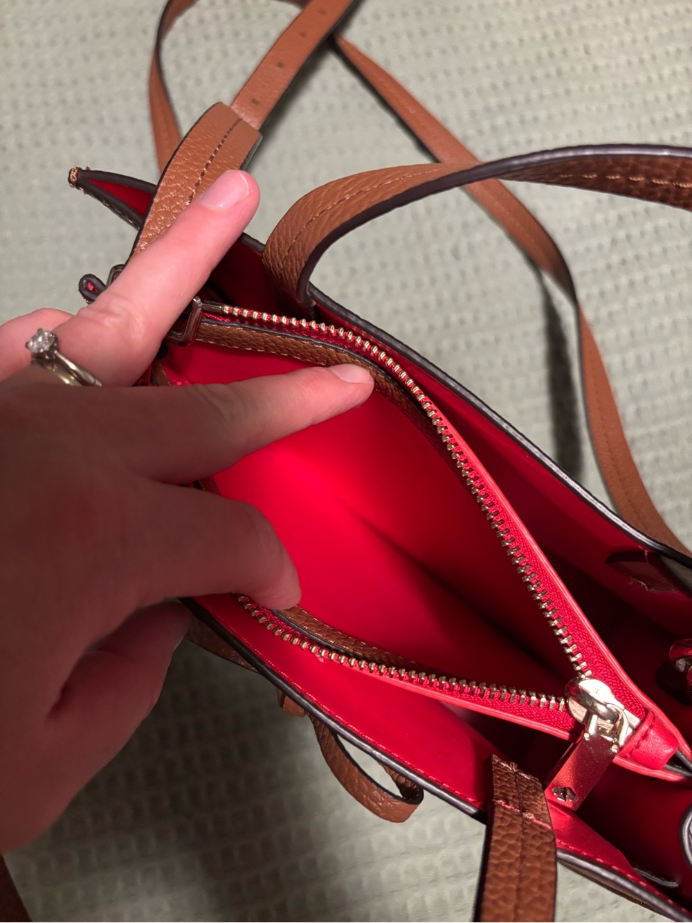 Kate Spade Small Satchel Leather Purse - Picture 6 of 14